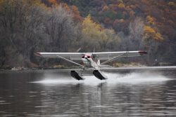 Super Cub on Wipline 2100 Floats