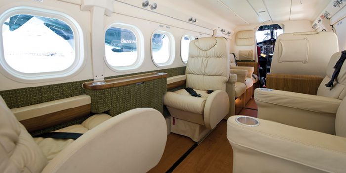 Twin Otter Executive Interior is Built for Comfort