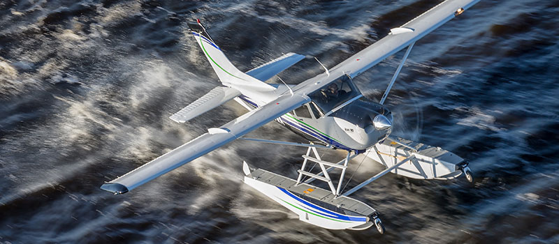Boss 182 on Wipline 3000 Floats