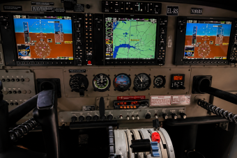 Interior Flight Deck Avionics