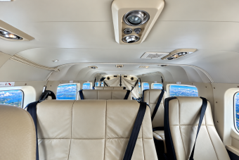 Cessna Cabin Above the Clouds