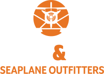 Lake & Air – white and orange reverse Lake & Air - white and orange reverse